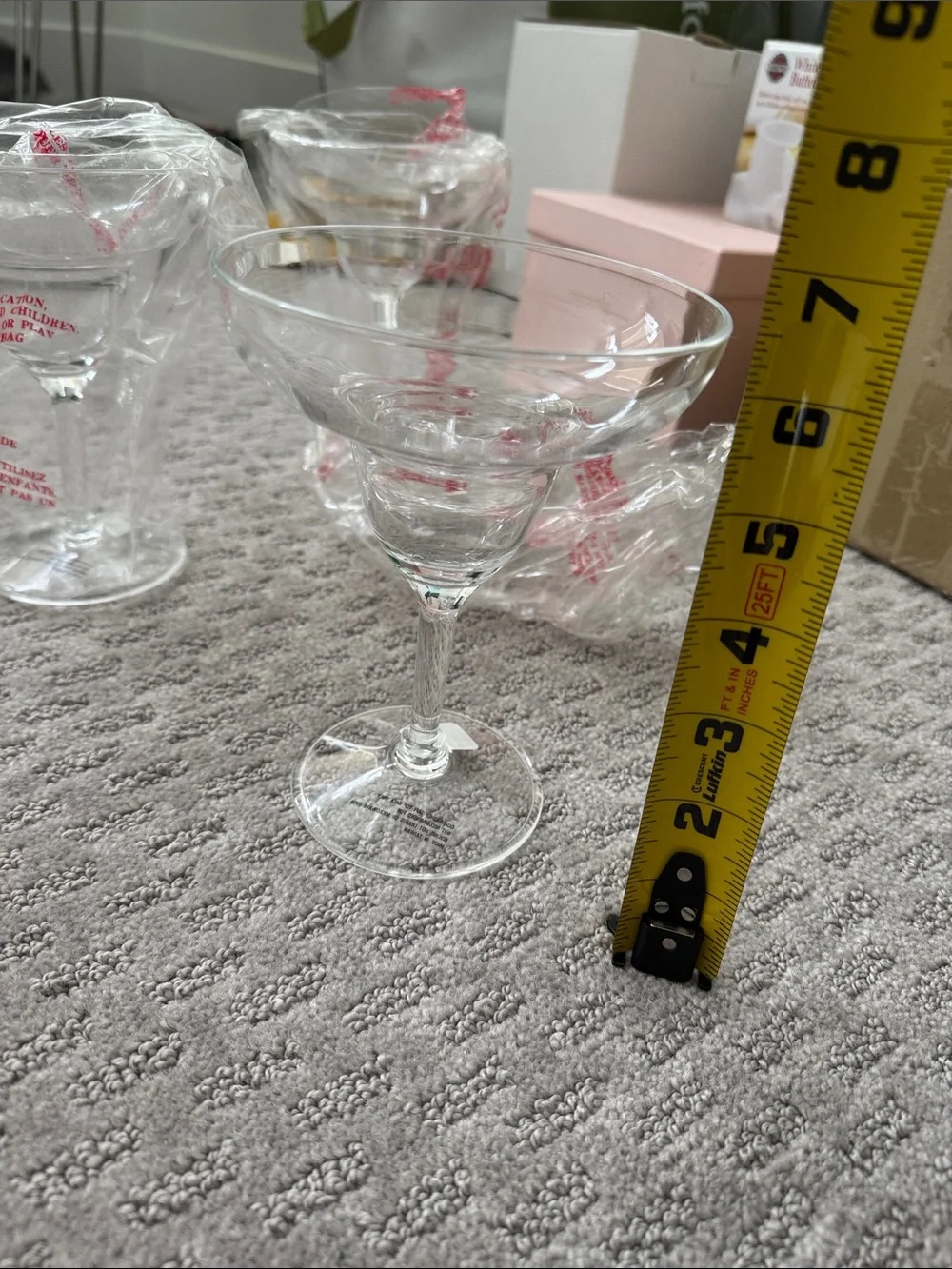 IKEA Clear Glass Margarita Coupe - Clear